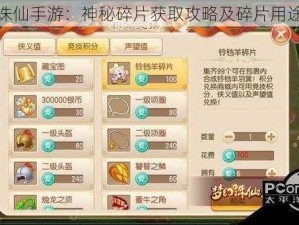 梦幻诛仙手游：神秘碎片获取攻略及碎片用途揭秘