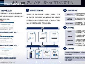 8x6pcom 产品介绍：专业的在线教育平台