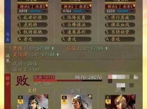 三国志战略版无双骑士攻略：最强骑兵战斗策略解析