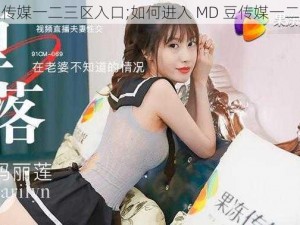 MD豆传媒一二三区入口;如何进入 MD 豆传媒一二三区？