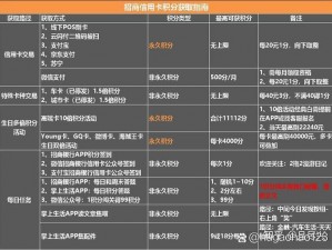 关于招行Young卡积分攻略的实用指南：助你轻松赚取丰厚积分奖励