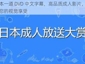 日本一道 DVD 中文字幕，高品质成人影片，满足您的视觉享受