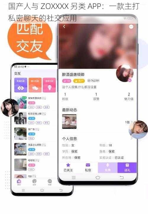 国产人与 ZOXXXX 另类 APP：一款主打私密聊天的社交应用