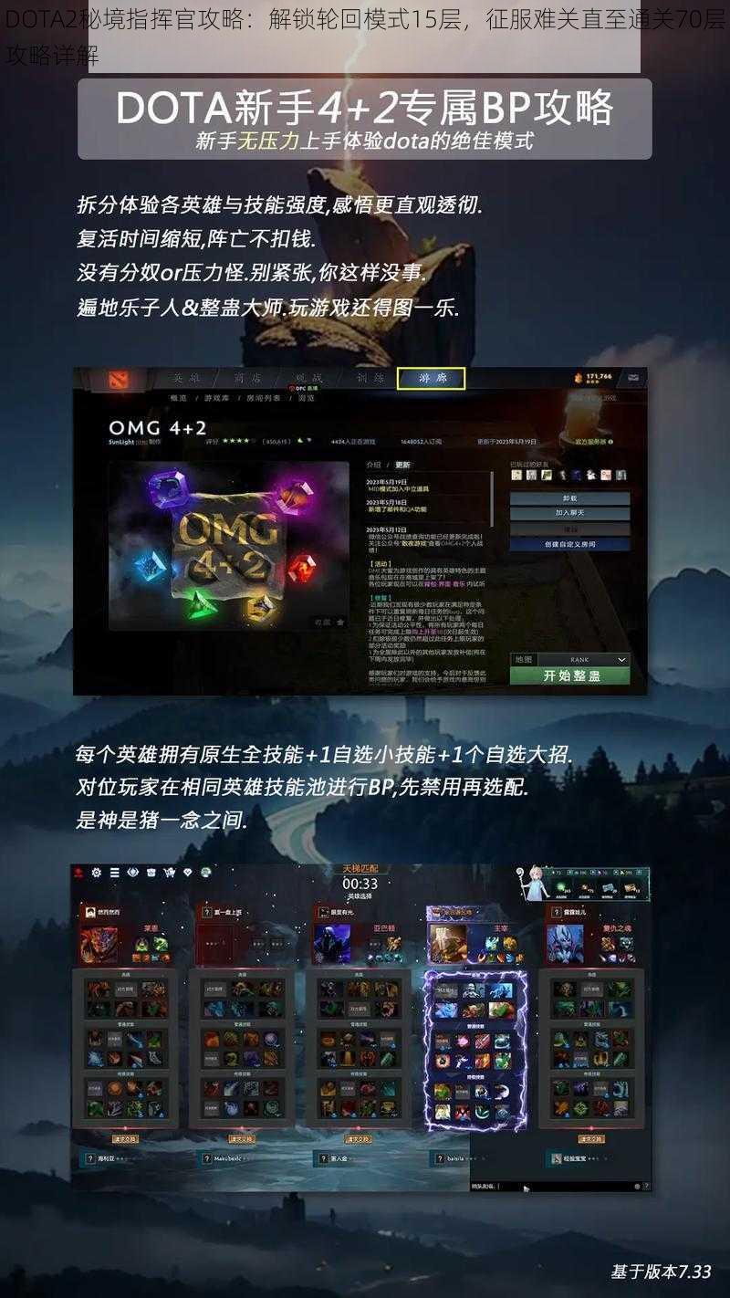 DOTA2秘境指挥官攻略：解锁轮回模式15层，征服难关直至通关70层攻略详解