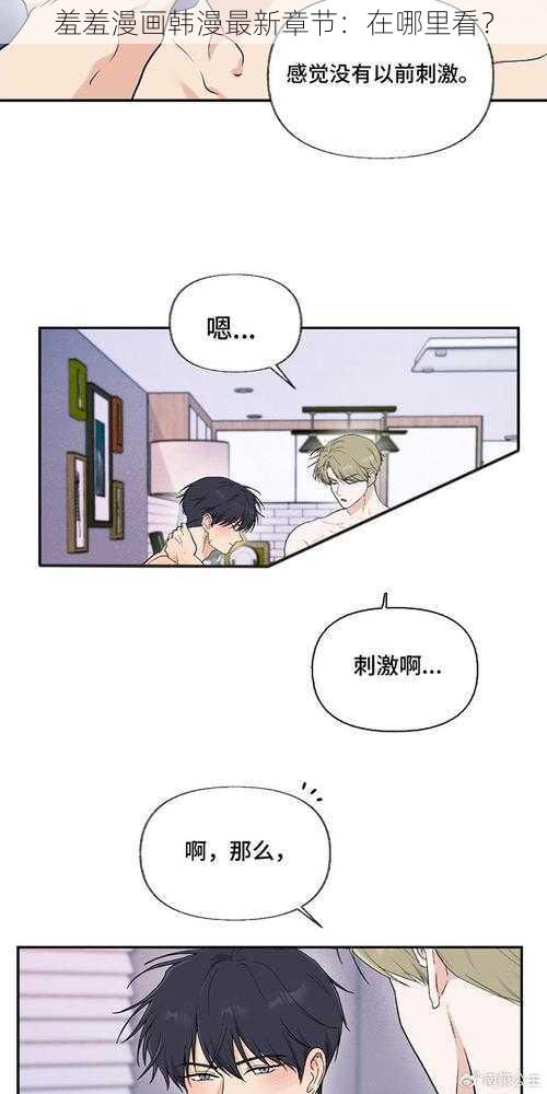 羞羞漫画韩漫最新章节：在哪里看？