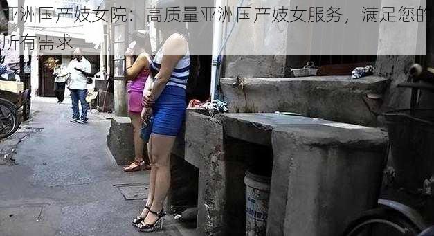 亚洲国产妓女院：高质量亚洲国产妓女服务，满足您的所有需求