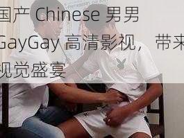 国产 Chinese 男男 GayGay 高清影视，带来视觉盛宴