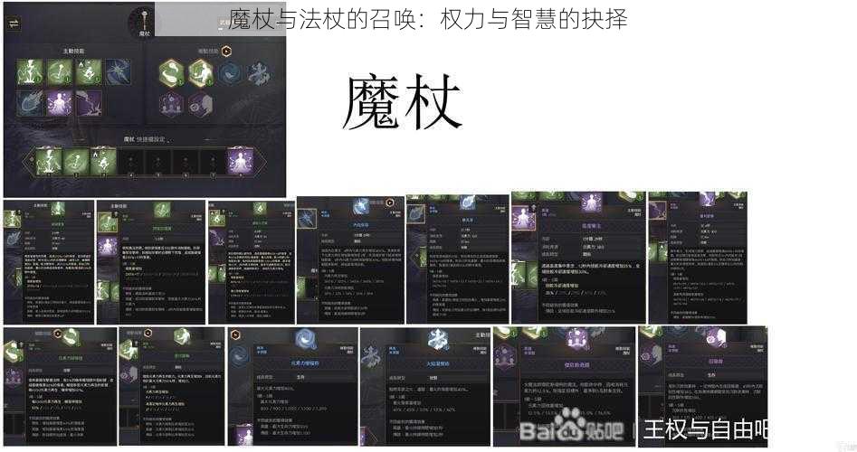 魔杖与法杖的召唤：权力与智慧的抉择