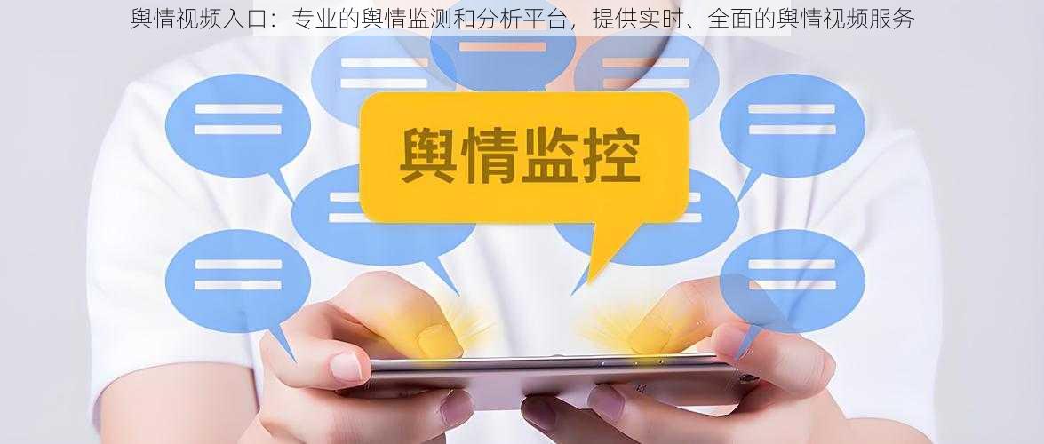 舆情视频入口：专业的舆情监测和分析平台，提供实时、全面的舆情视频服务