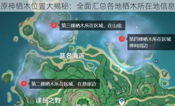 原神栖木位置大揭秘：全面汇总各地栖木所在地信息