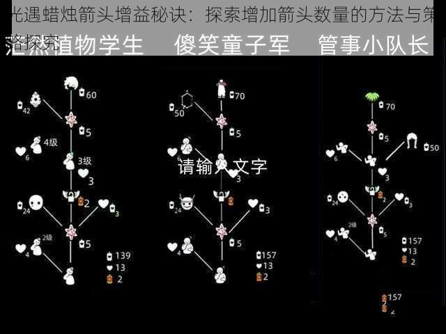 光遇蜡烛箭头增益秘诀：探索增加箭头数量的方法与策略探究