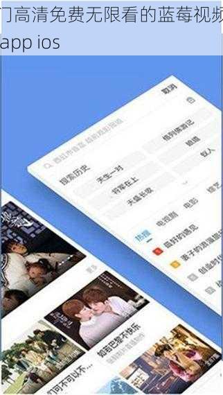 热门高清免费无限看的蓝莓视频成人 app ios