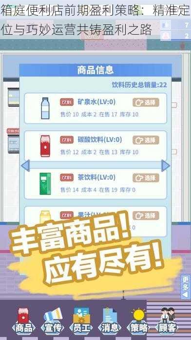 箱庭便利店前期盈利策略：精准定位与巧妙运营共铸盈利之路