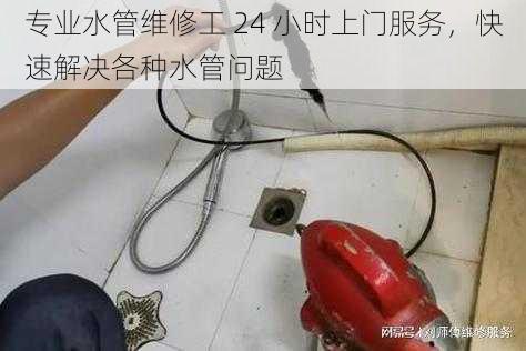 专业水管维修工 24 小时上门服务，快速解决各种水管问题