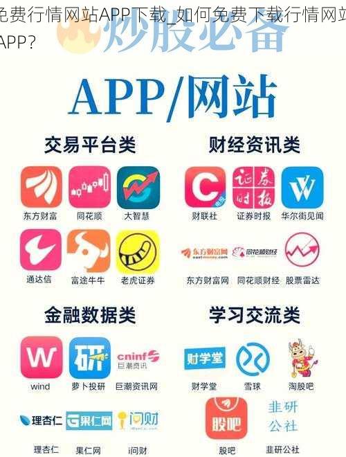 免费行情网站APP下载_如何免费下载行情网站 APP？