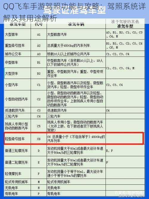 QQ飞车手游驾照功能与攻略：驾照系统详解及其用途解析