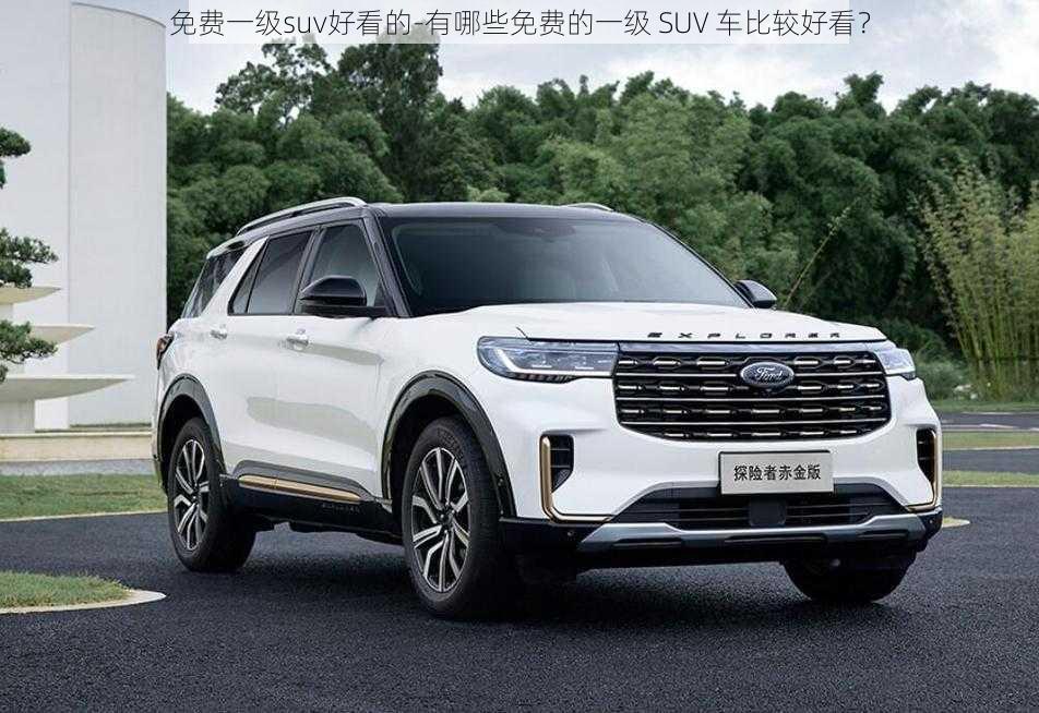 免费一级suv好看的-有哪些免费的一级 SUV 车比较好看？