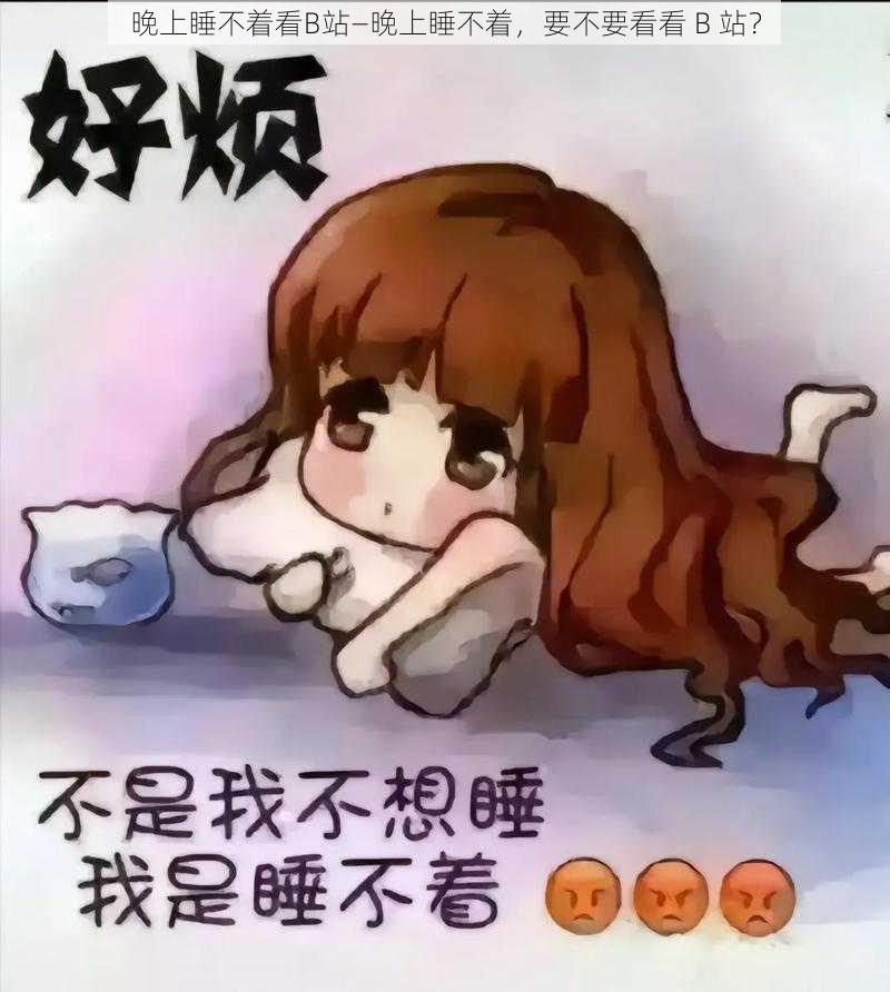 晚上睡不着看B站—晚上睡不着，要不要看看 B 站？