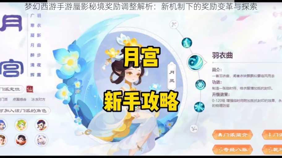 梦幻西游手游蜃影秘境奖励调整解析：新机制下的奖励变革与探索