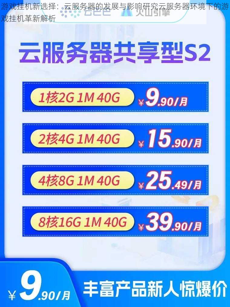 游戏挂机新选择：云服务器的发展与影响研究云服务器环境下的游戏挂机革新解析